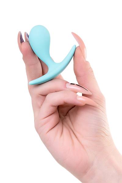 ToDo by Toyfa Blob anal klf, silikon, mavi, 5,5 cm,  2,1 cm