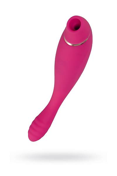 JOS Danvi vakum dalgas� uyar�ml� vibrat�r, Silikon, Pembe, 21,5 cm