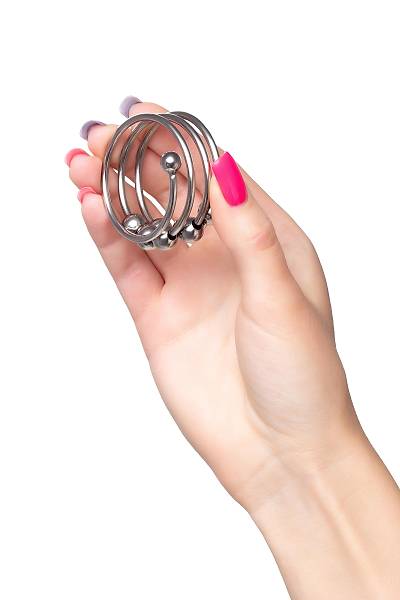 Metal by Toyfa penis Halkas�, Metal, g�m��, � 4cm