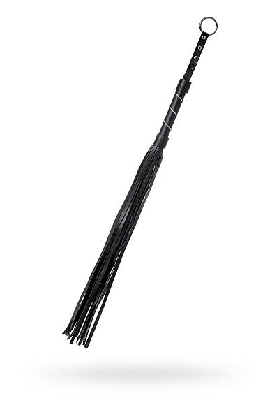 Anonymo #0005 Flogger, PU deri, siyah, 64 cm