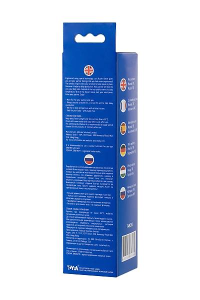 Toyfa XLover ba�l���, boyutu artt�rmak i�in, TPE, siyah, transparan, 22.5 cm