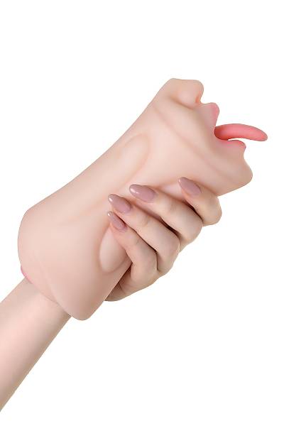 Juicy Pussy by TOYFA Masturbator Gereki Fruity Tongue, Az ve Vajina, TPE Malzeme 9 cm