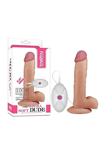 LOVETOY UR3 Yeni Nesil Titre�imli 23cm Realistik Vibrat�r Dildo