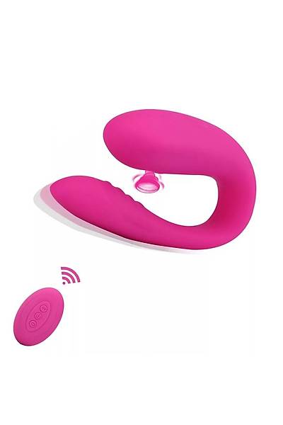 �iftler ��in Klitoris Vakumlu Yeni Nesil Manyetik �arjl� U Vibrat�r