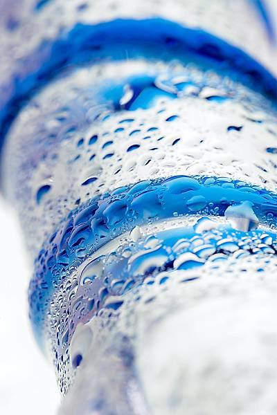 �ift tarafl� yapay penis Sexus Glass, cam, transparan, 22,5 cm