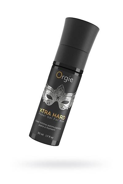 ORGIE Erkekler i�in heyecan verici krem Xtra Hard Power Jel for Him, 50 ml