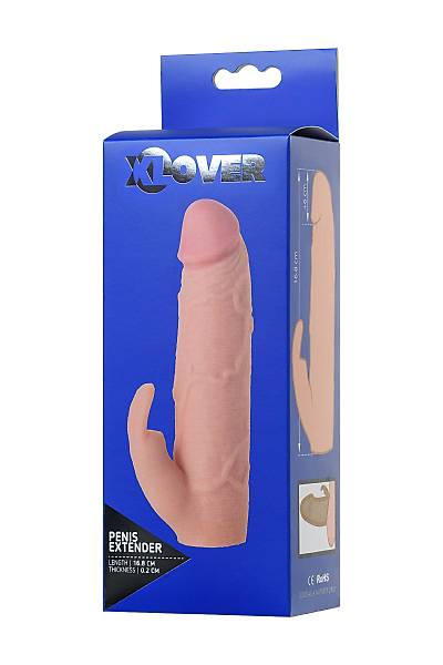 Toyfa XLover Uzatmal� Penis K�l�f� 16,8 cm
