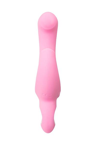 Klitoral uyar�c�l� vibrat�r JOS Twistme, silikon, pembe, 19,5 cm