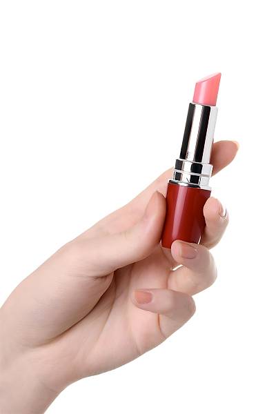 A-Toys by TOYFA Ruj Mini Vibratr, ABS Plastik, Krmz, 9 cm