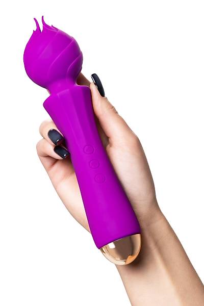 Flovetta by Toyfa HYACNTH Vibratr, Silikon, Mor, 21,5 cm