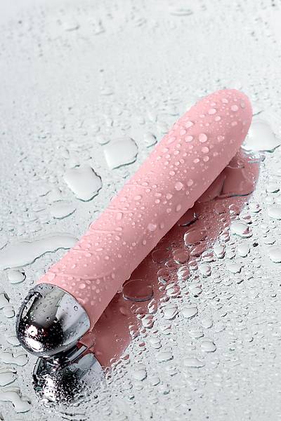 PHYSCS FAHRENHET titreimli toplar olan stma fonksiyonlu vibratr, silikon, pembe, 19 cm