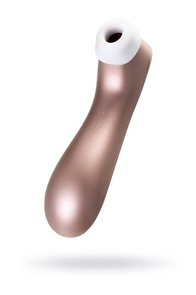 Satisfyer PRO 2+ Titreim vakum dalgas temassz klitoris stimlatr, silikon, pembe, 15 cm