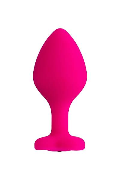ToDo by Toyfa Diamond Heart anal k�l�f, silikon, pembe, 8 cm, � 3 cm