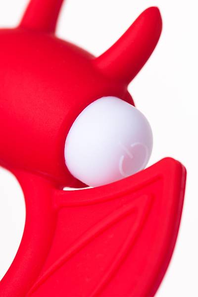 JOS SWEET DEV�L penis montaj halkas�, silikon, k�rm�z�, 8,5 cm