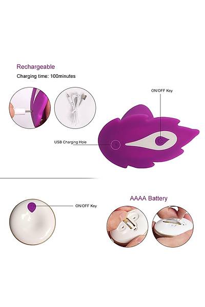 Uzaktan Kumandal� �ama��r Alt� Ta��nabilir Sarjl� Vibrat�r