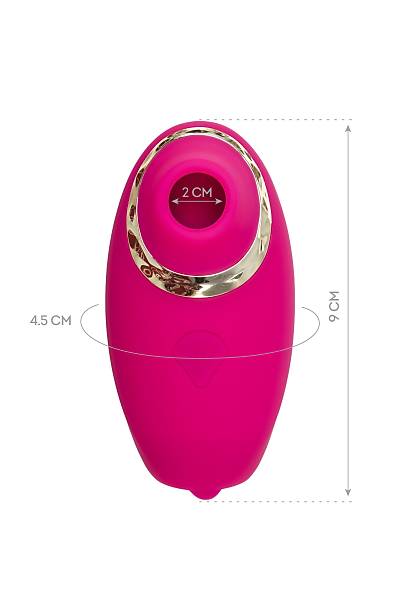 JOS Nimka ok fonksiyonlu Erojen Blge Stimlatr, silikon, pembe, 9 cm