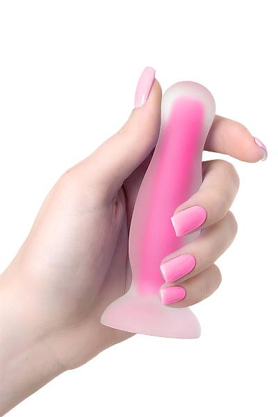 Beyond by Toyfa Karanl�kta parlayan anal k�l�f Cain Glow, Silikon, Transparan, 10 cm