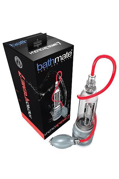 Bathmate HYDROXTREME7 hidrolik pompa, ABS plastik, transparan, 30 cm (Hydromax Xtreme X30 muadili)