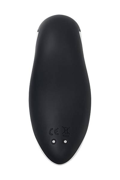 Satisfyer Orca Vakum dalgas temassz klitoral uyarc, silikon, siyah, 11,5 cm