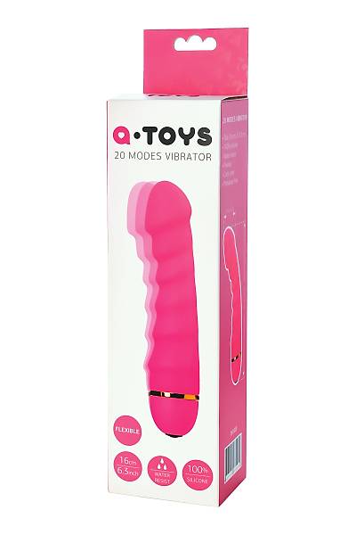 A-Toys by TOYFA vibratr, silikon, pembe, 16 cm