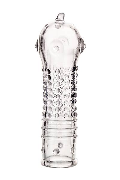 A-Toys by TOYFA penis k�l�f� TPR, transparan, 14,7 cm