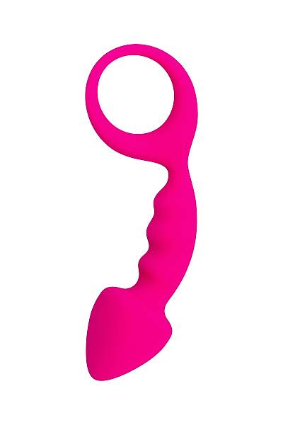 ToDo by Toyfa Bong anal k�l�f, silikon, pembe, 12,5 cm, � 2,5 cm