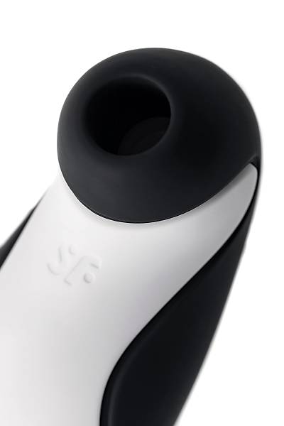 Satisfyer Orca Vakum dalgas temassz klitoral uyarc, silikon, siyah, 11,5 cm