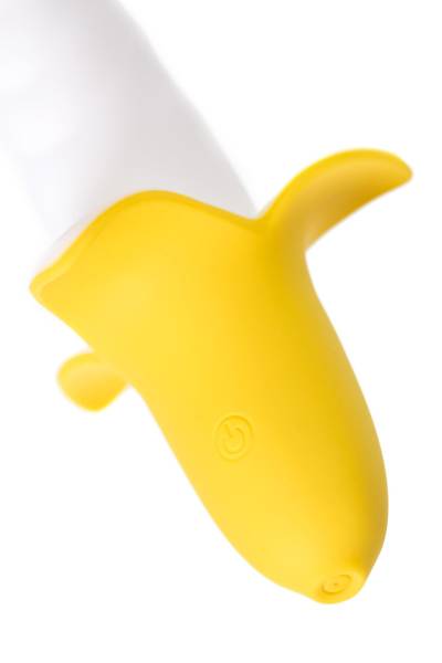 JOS B-nana pulsatr, silikon, beyaz, 19 cm