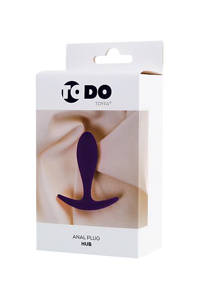 ToDo by Toyfa Hub anal klf, silikon, mor, 7,2 cm,  2 cm