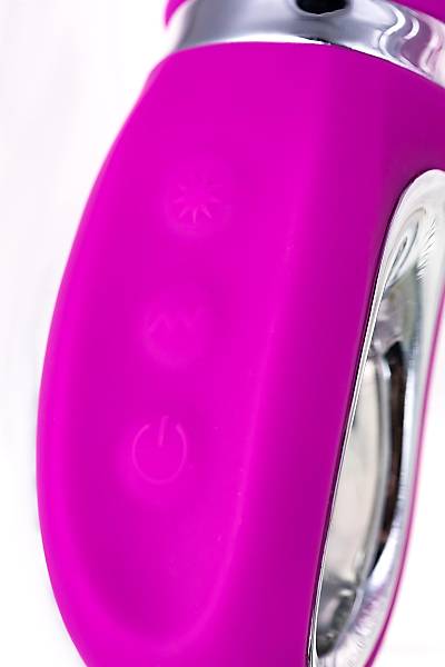 JOS JOLY Klitoral stimlatrl vibratr, WOW modu, silikon, mor, 19,6 cm