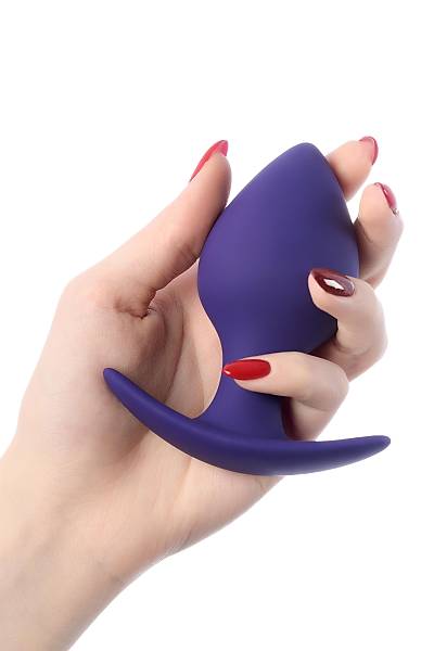 ToDo by Toyfa Glob Plug Silikon, mor, 8 cm,  4 cm