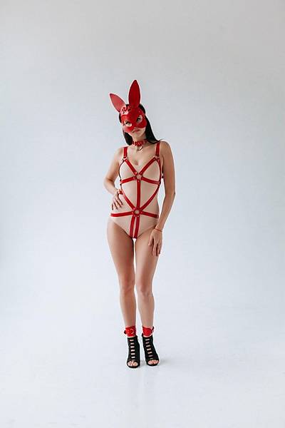 Fancy Fantezi K�rm�z� �zel B�lgesi A��k Fantezi Kost�m