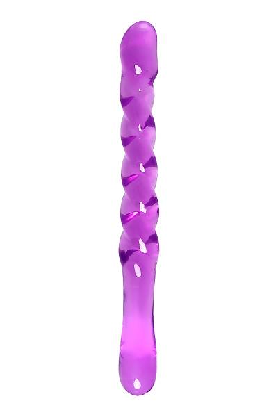 A-Toys by TOYFA  �ift tarafl� yapay penis Tanza, TPE, mor, 27,5 cm