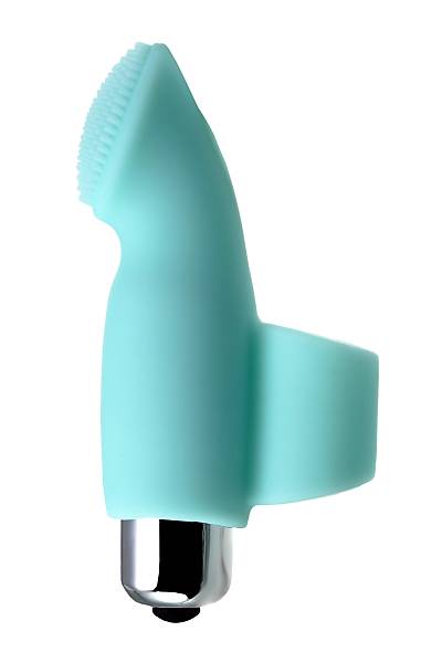 JOS BL�SS klitoral stim�lasyon ba�parma�� vibrat�r�, silikon, mavi, 9 cm