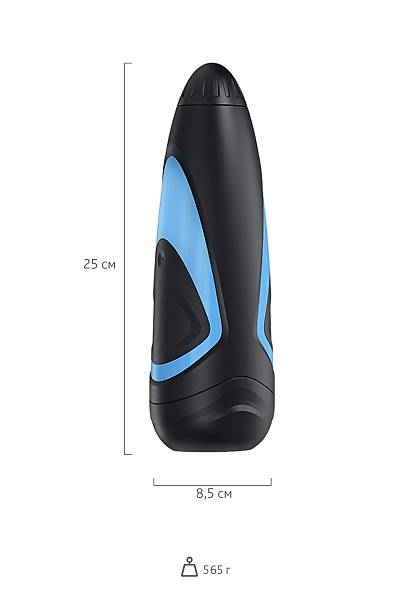 Satisfyer Men One Masturbator ger�ek�i Olmayan Tatmin Edici Erkekler, silikon, siyah, 25,5 cm