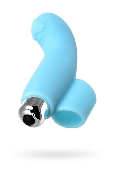 JOS DANKO'NUN G noktas iin parmak vibratr, silikon, mavi, 9,5 cm