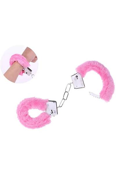 Pembe Pelu� Giydirilmi� Metal Kelep�e