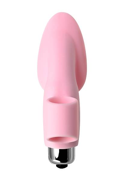 JOS TWTY'NN  Parmak Ucu Vibratr Silikon Pembe, 10,2 cm