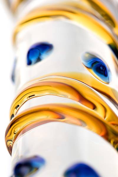 Sexus Glass Ger�ek�i olmayan yapay penis, cam, transparan, 17,5 cm