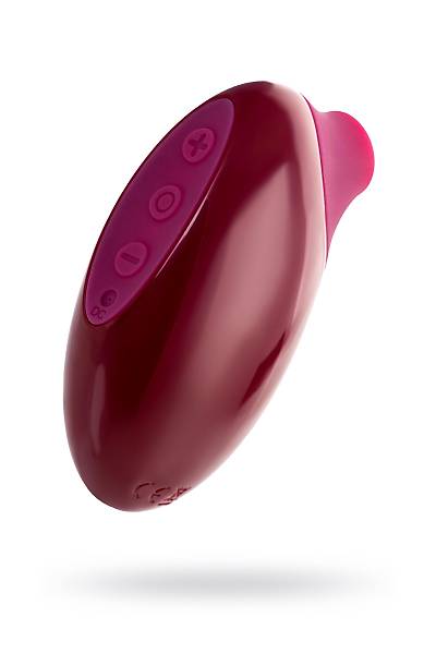 A-Toys by TOYFA  Myrty Vakum Klitoral Stim�lat�r�, Bordo, 9,8 cm
