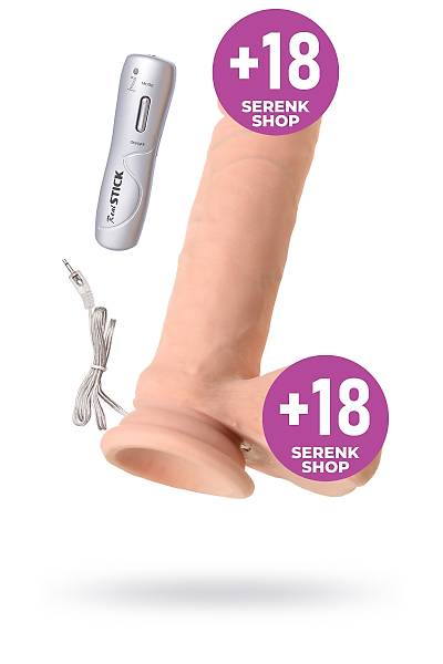 TOYFA RealStick Elite Erick Gereki Vibratr, TPR Malzeme 20 cm