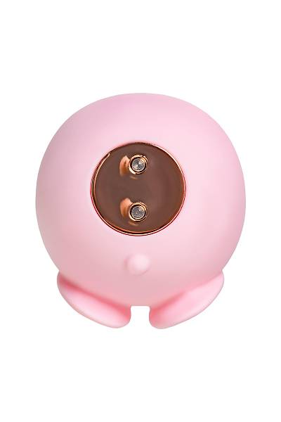 Qli by Flovetta Bun'dan vakum dalgas� klitoral uyar�c�, silikon, pembe, 6,5 cm