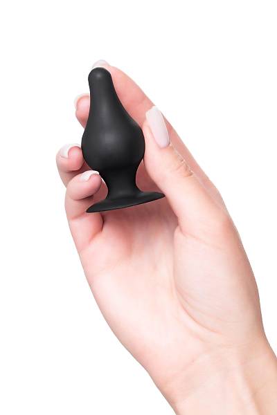 Erotist Spade XS anal klf, Silekspan, siyah, 6,5 cm
