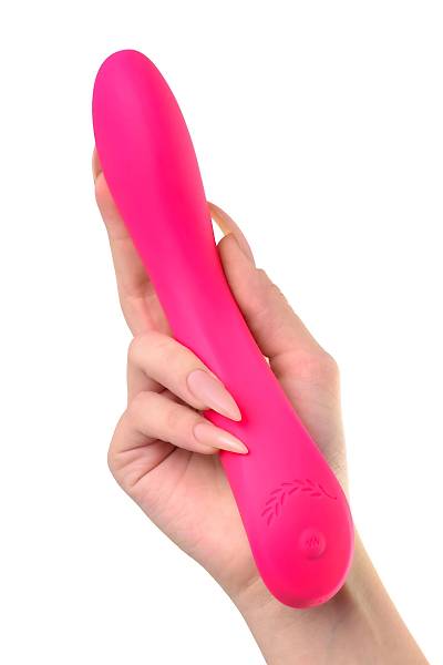 JOS Ger�ek�i olmayan Twig vibrat�r, 5 titre�im modu, silikon, pembe, 20,5 cm, � 3,4 cm