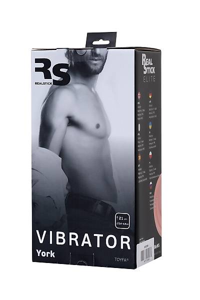 TOYFA RealStick Elite York Ger�ek�i Vibrat�r  21 cm