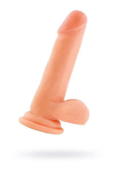 TOYFA RealStick Elite Zack vantuzlu yapay penis, TPR Malzeme18 cm