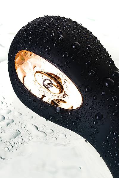WANAME D-SPLASH Cascade G noktas Stimlatr, Silikon, Siyah, 15 cm