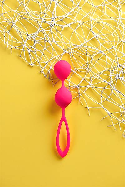 A-Toys by TOYFA Rai vajinal toplar, silikon, pembe, 17 cm