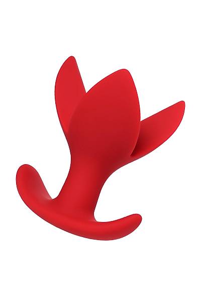 ToDo by Toyfa Flower Geni�leyen anal K�l�f, silikon, k�rm�z�, 9 cm, � 6 cm