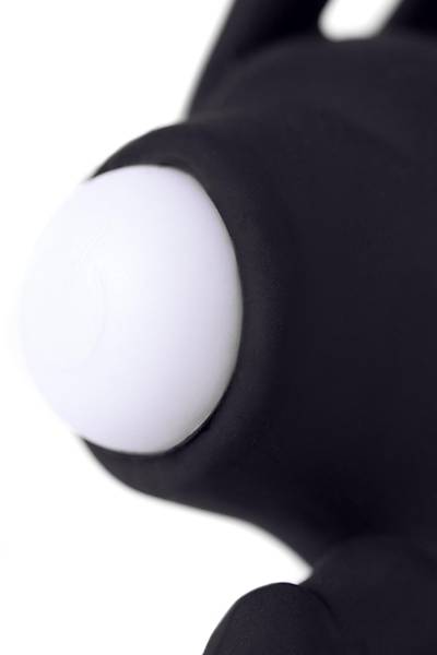 JOS BAD BUNNY penis Montaj halkas, silikon, siyah, 9 cm
